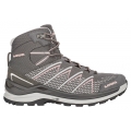 Lowa Wandersschuhe Ferrox Pro Mid GTX (Multifunktion, Synthetik, wasserdicht) graphitegrau/lachs Damen